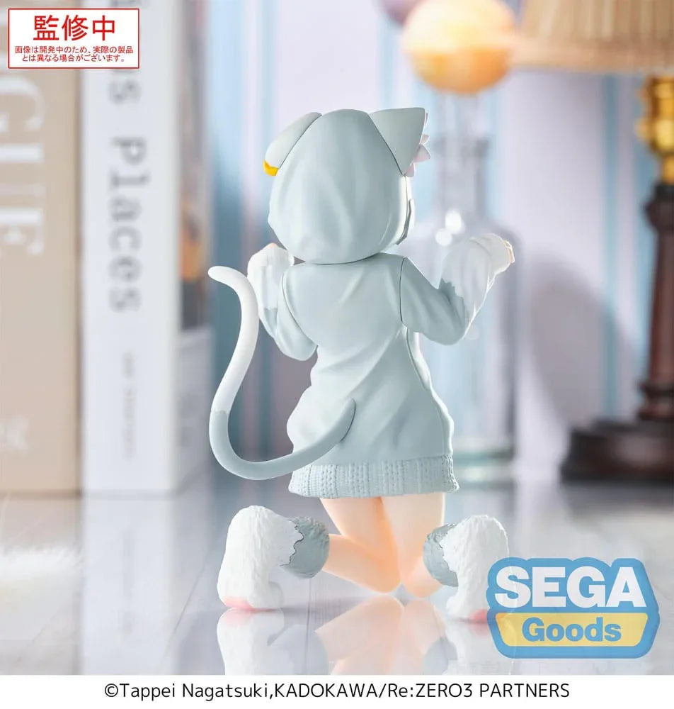 Re:Zero Starting Life in Another World Yumemirize PVC Figur Rem Mofumofu Pack 11 cm Sega