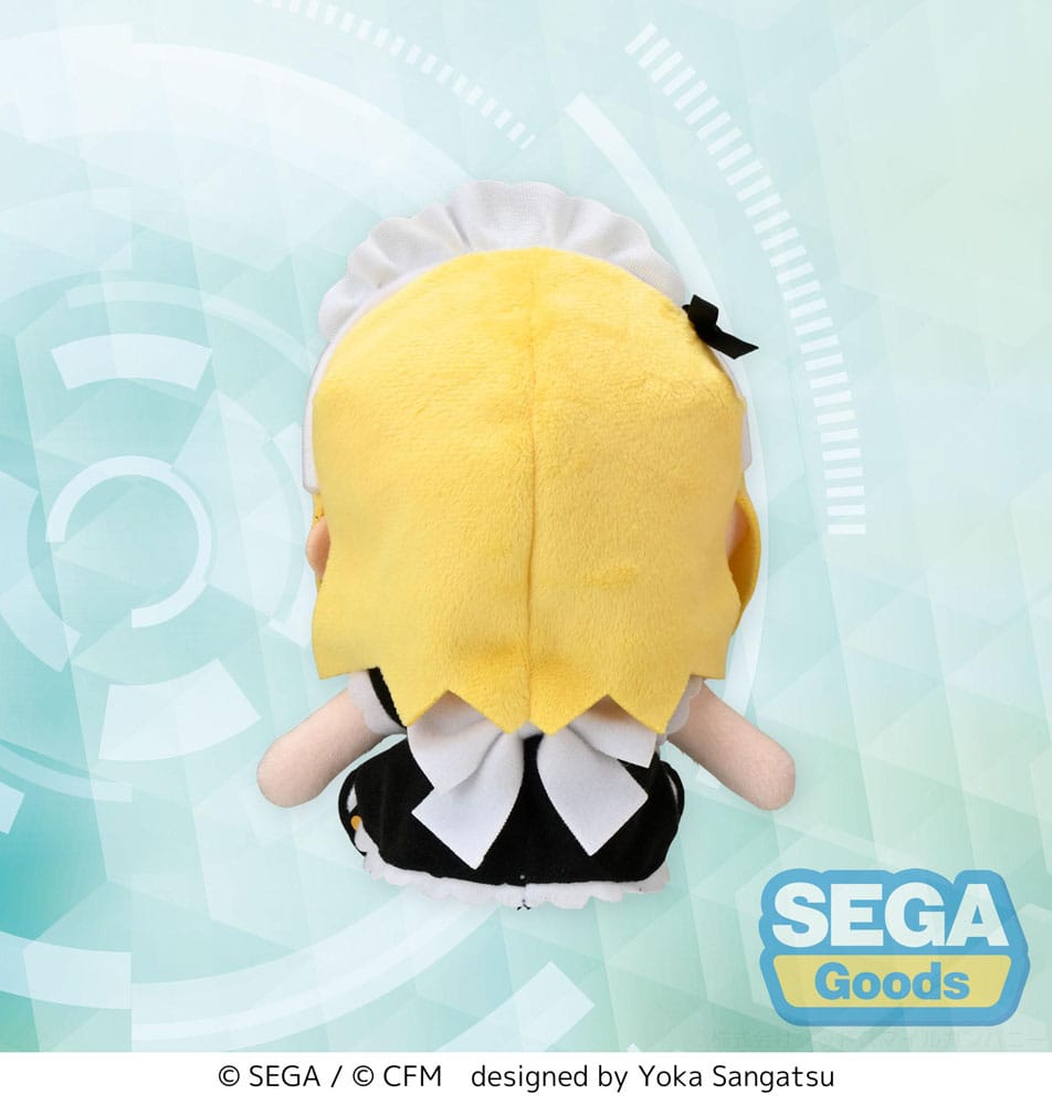 Hatsune Miku: Project DIVA Arcade Future Tone Fuwa Petit gosedjur Kagamine Rin Maid Ver. (EX) 16 cm Sega