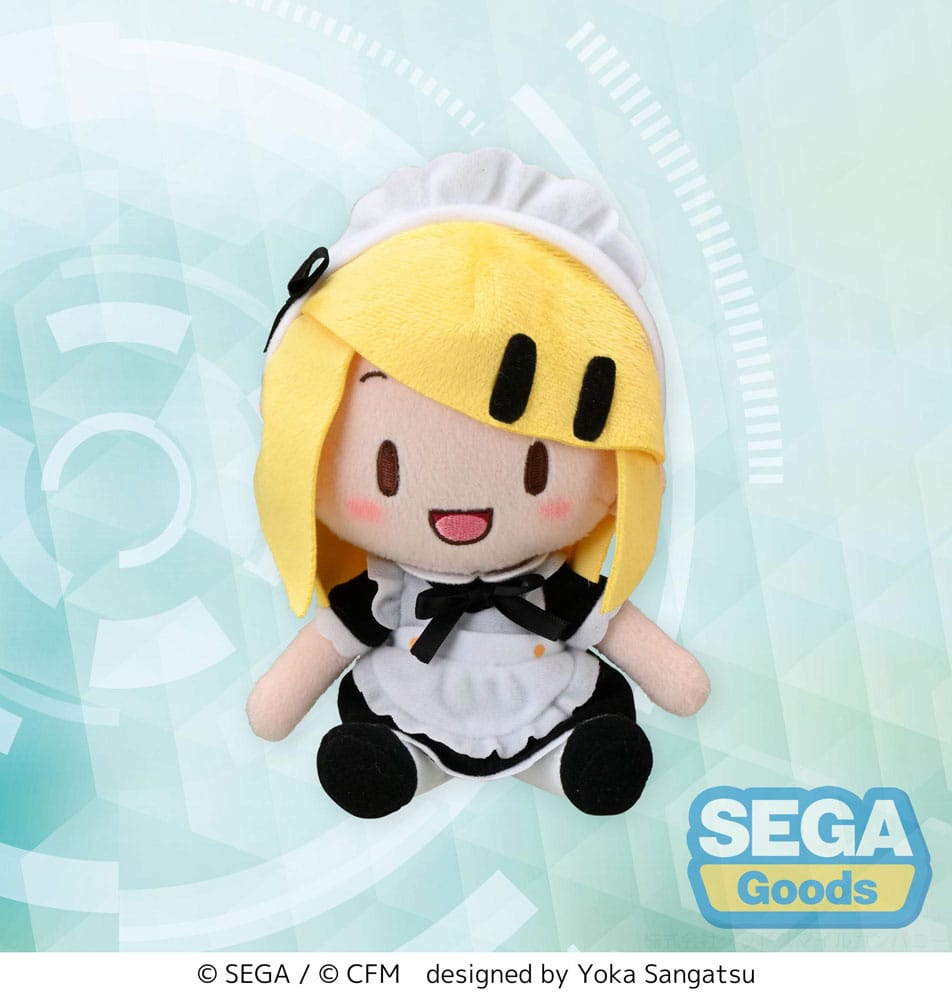 Hatsune Miku: Project DIVA Arcade Future Tone Fuwa Petit gosedjur Kagamine Rin Maid Ver. (EX) 16 cm Sega