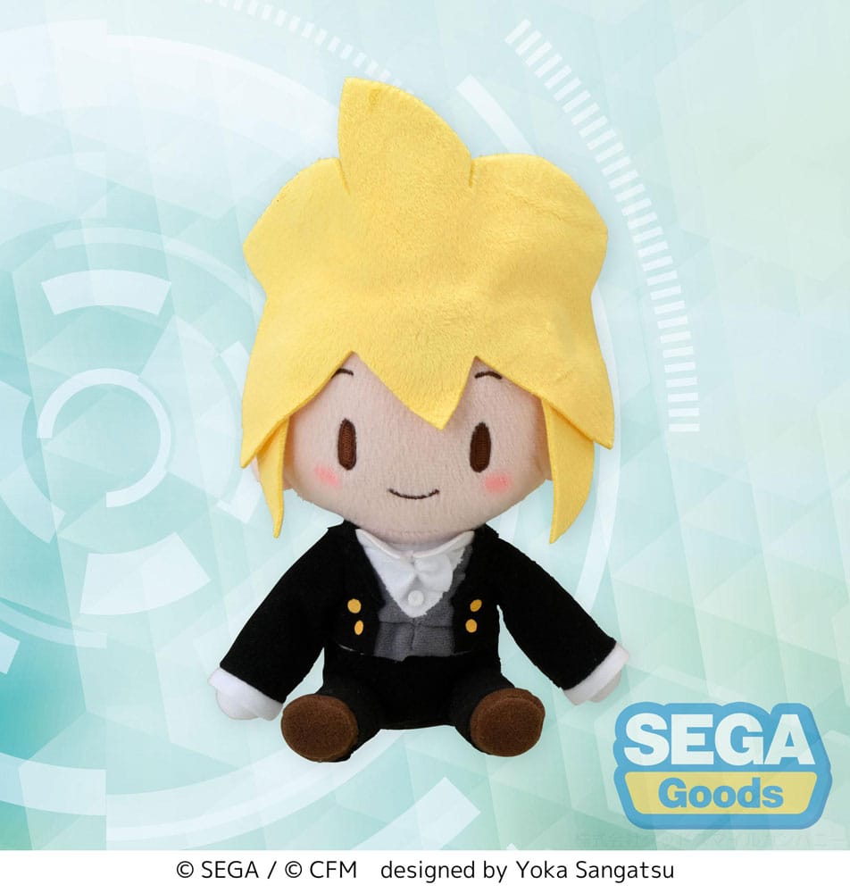 Hatsune Miku: Project DIVA Arcade Future Tone Fuwa Petit gosedjur Kagamine Len Butler Ver. (EX) 16 cm Sega