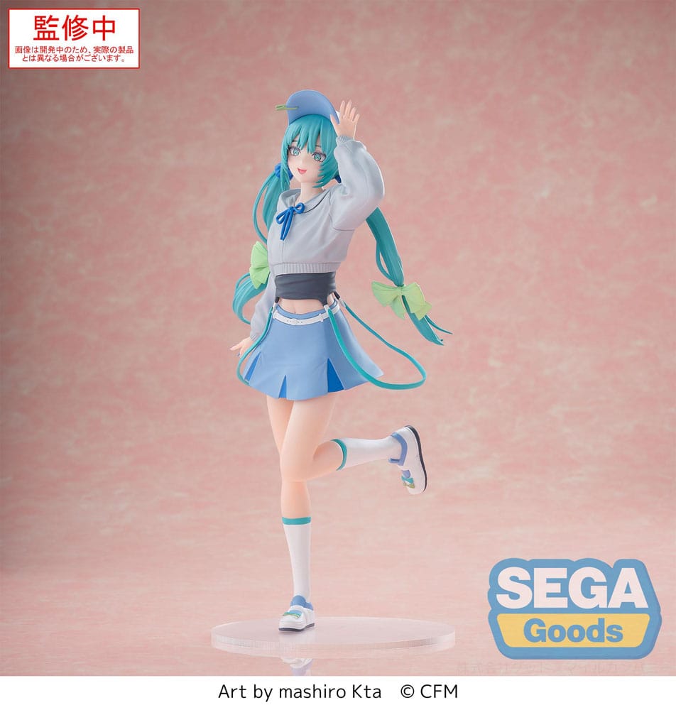 Hatsune Miku Luminasta PVC Figur - Hatsune Miku Conceptual Series Vol. 2 (21 cm) Sega