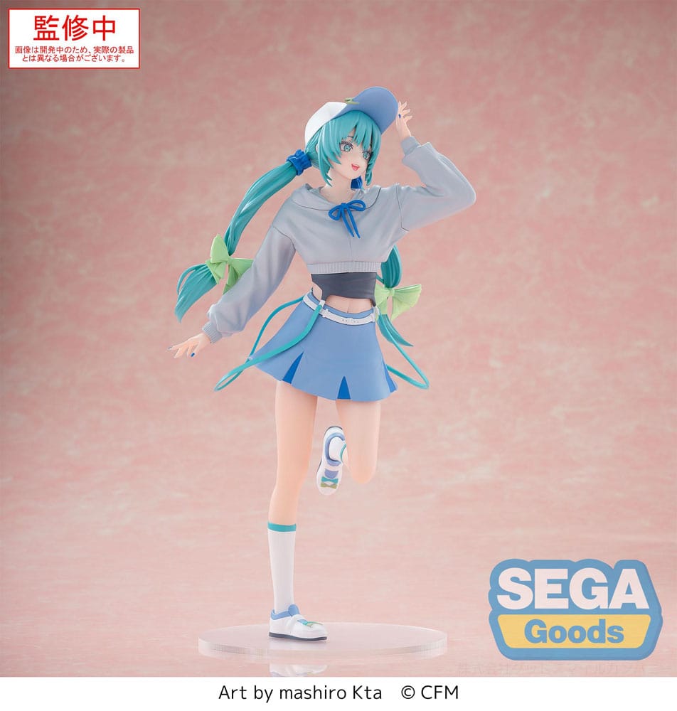 Hatsune Miku Luminasta PVC Figur - Hatsune Miku Conceptual Series Vol. 2 (21 cm) Sega