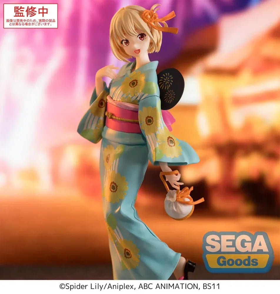 Lycoris Recoil Luminasta PVC Figur Chisato Nishikigi Festival in Yukata 19 cm Sega
