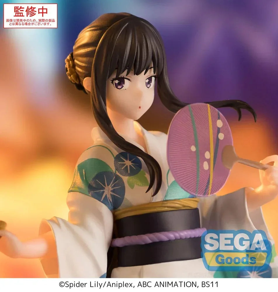 Lycoris Recoil Luminasta PVC Figur Takina Inoue Festival i Yukata 19 cm Sega