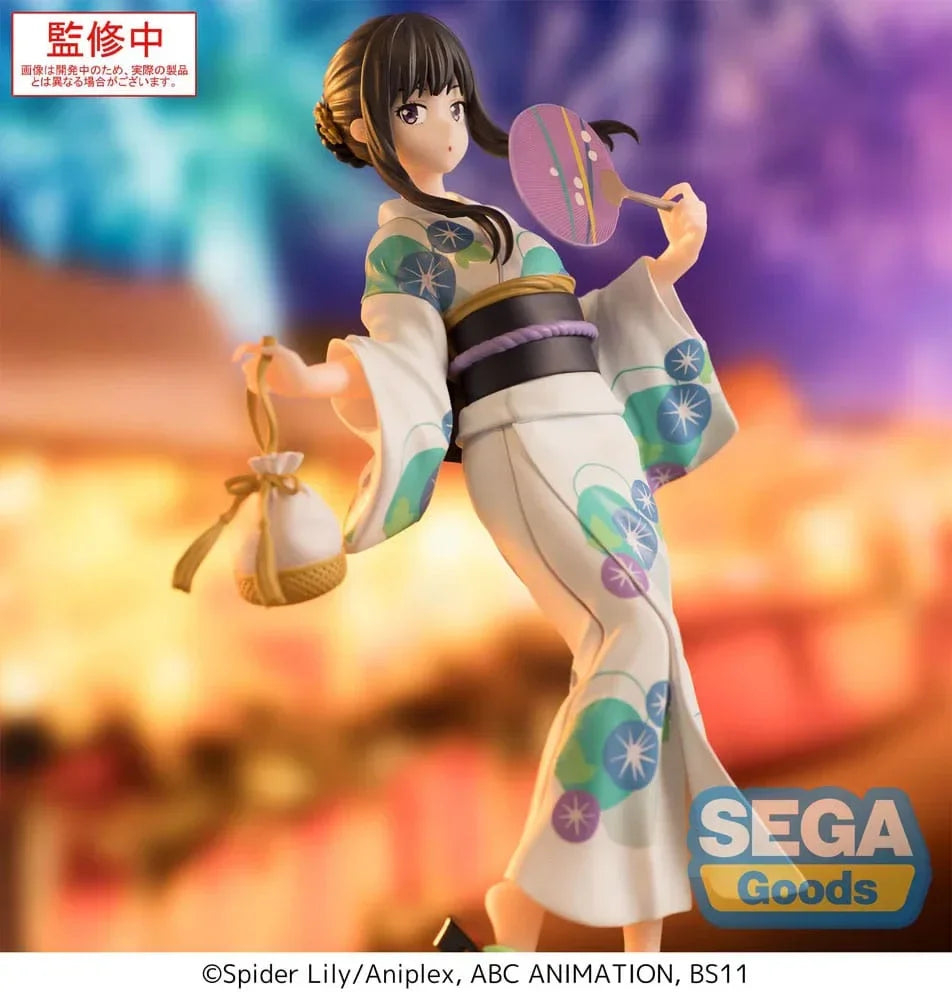 Lycoris Recoil Luminasta PVC Figur Takina Inoue Festival i Yukata 19 cm Sega