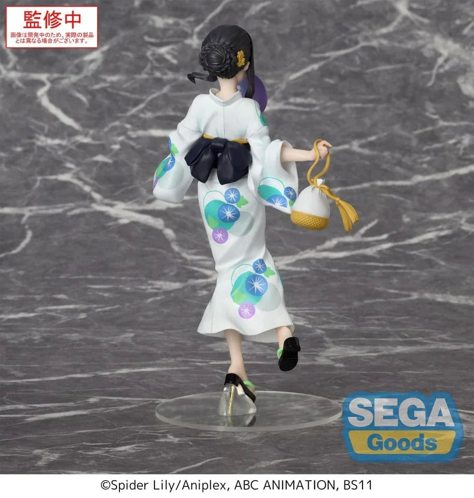 Lycoris Recoil Luminasta PVC Figur Takina Inoue Festival i Yukata 19 cm Sega