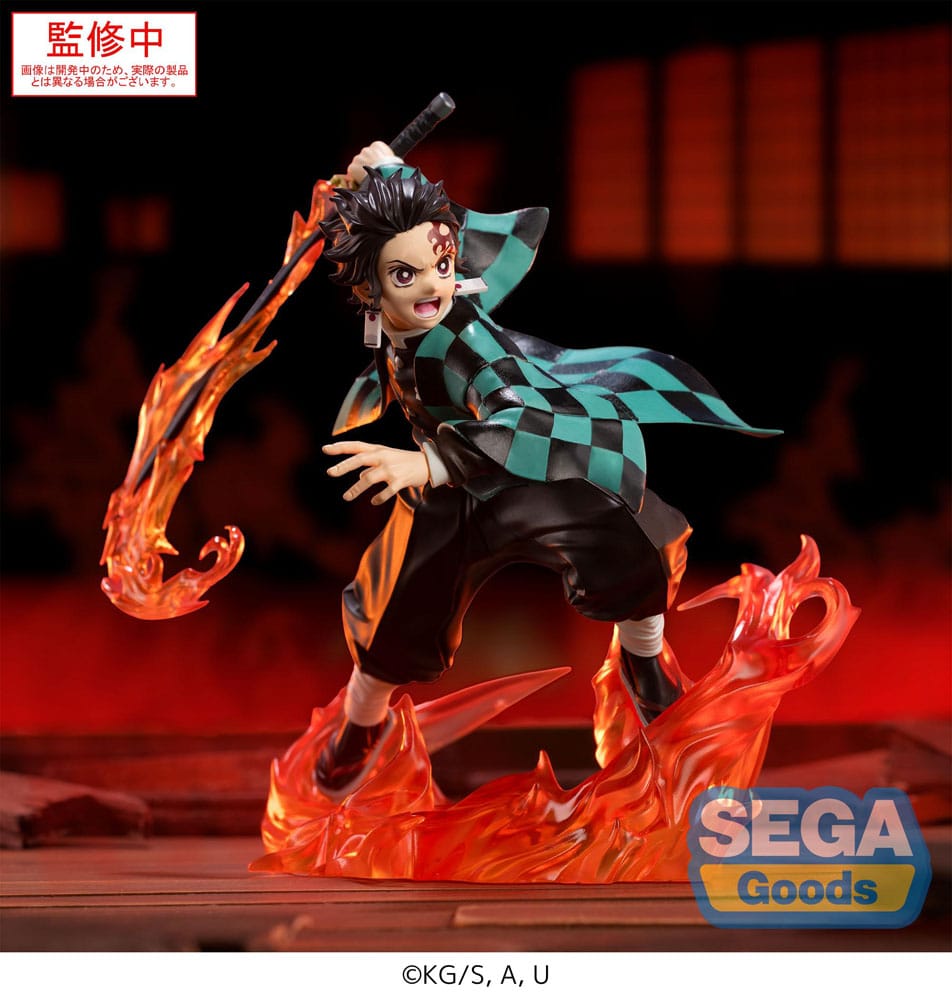 Demon Slayer: Kimetsu no Yaiba Xross Link Anime PVC Figur Tanjiro Kamado 15 cm Sega