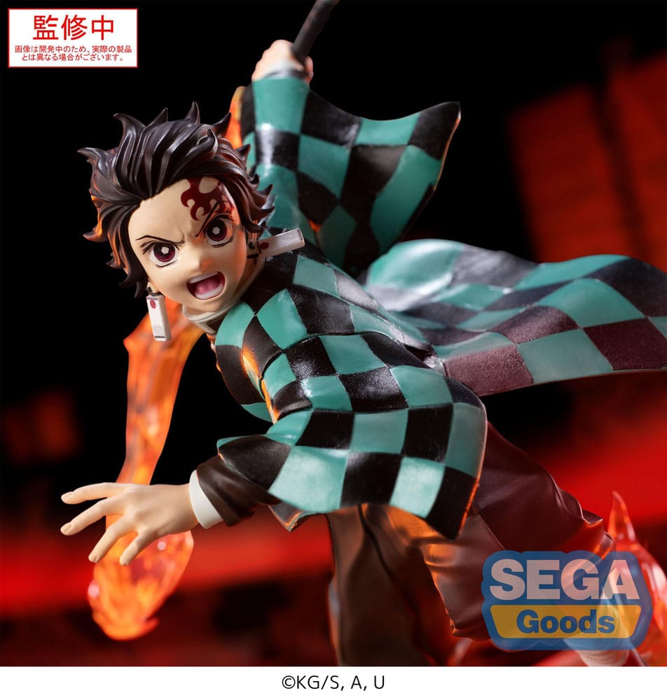 Demon Slayer: Kimetsu no Yaiba Xross Link Anime PVC Figur Tanjiro Kamado 15 cm Sega