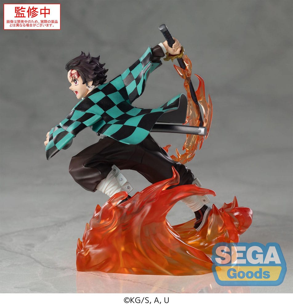 Demon Slayer: Kimetsu no Yaiba Xross Link Anime PVC Figur Tanjiro Kamado 15 cm Sega