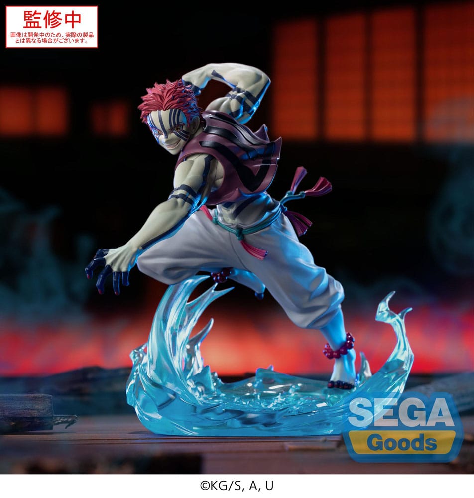 Demon Slayer: Kimetsu no Yaiba Xross Link Anime PVC Figur Akaza 14 cm Sega