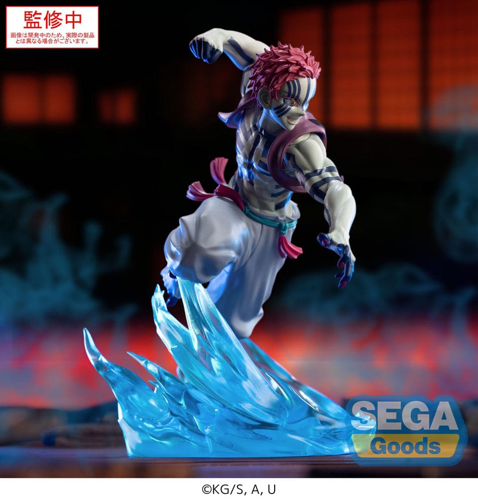Demon Slayer: Kimetsu no Yaiba Xross Link Anime PVC Figur Akaza 14 cm Sega