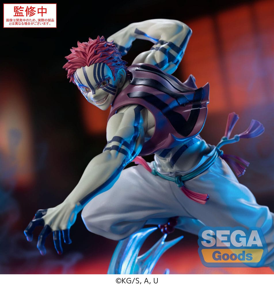 Demon Slayer: Kimetsu no Yaiba Xross Link Anime PVC Figur Akaza 14 cm Sega