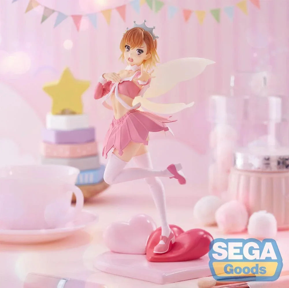 A Certain Scientific Railgun T Luminasta PVC Figur Mikoto Misaka Great Spirit Maid 20 cm Sega