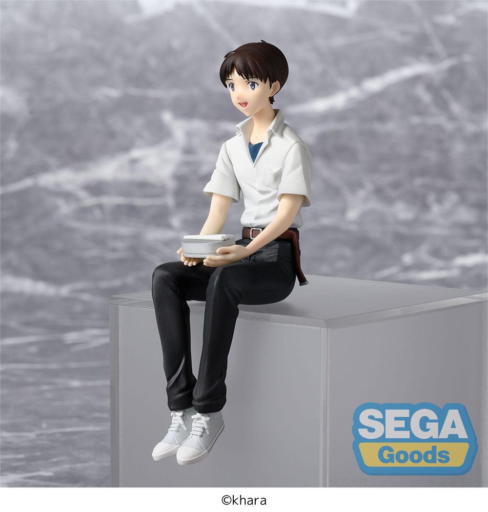 Rebuild of Evangelion PM Perching PVC Figur Shinji Ikari - 14 cm Sega