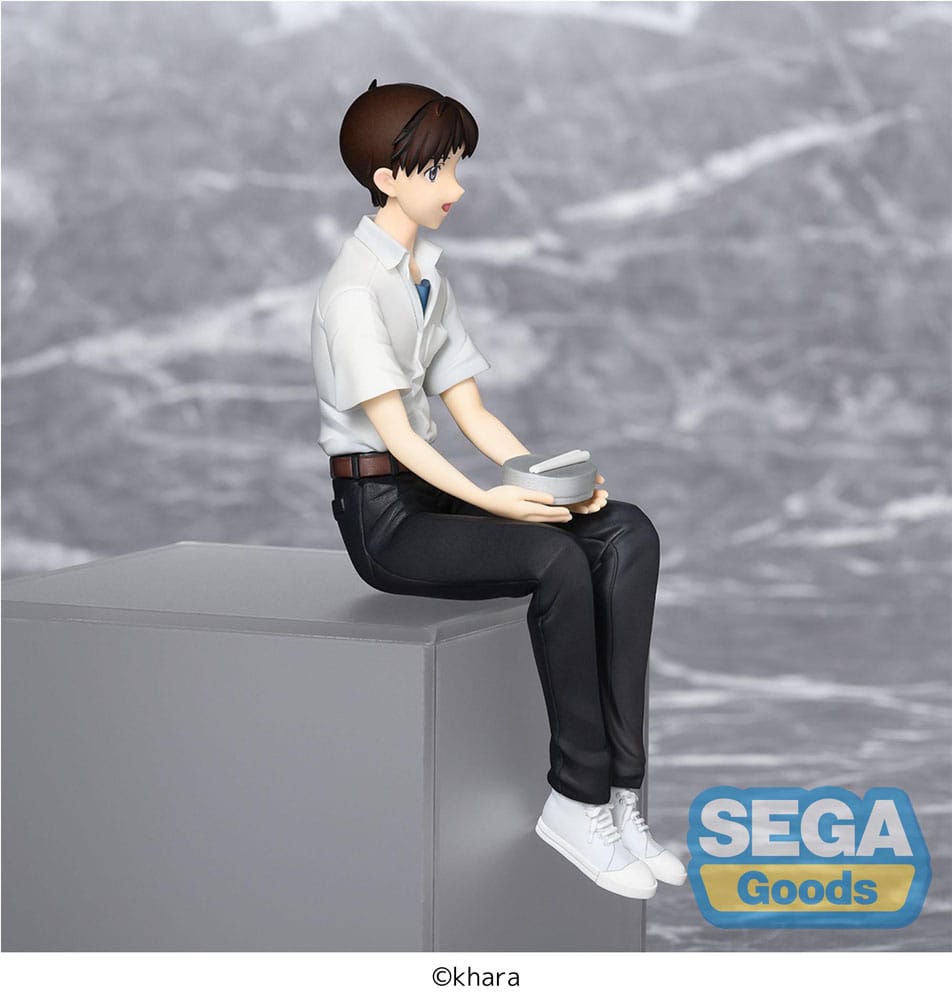Rebuild of Evangelion PM Perching PVC Figur Shinji Ikari - 14 cm Sega