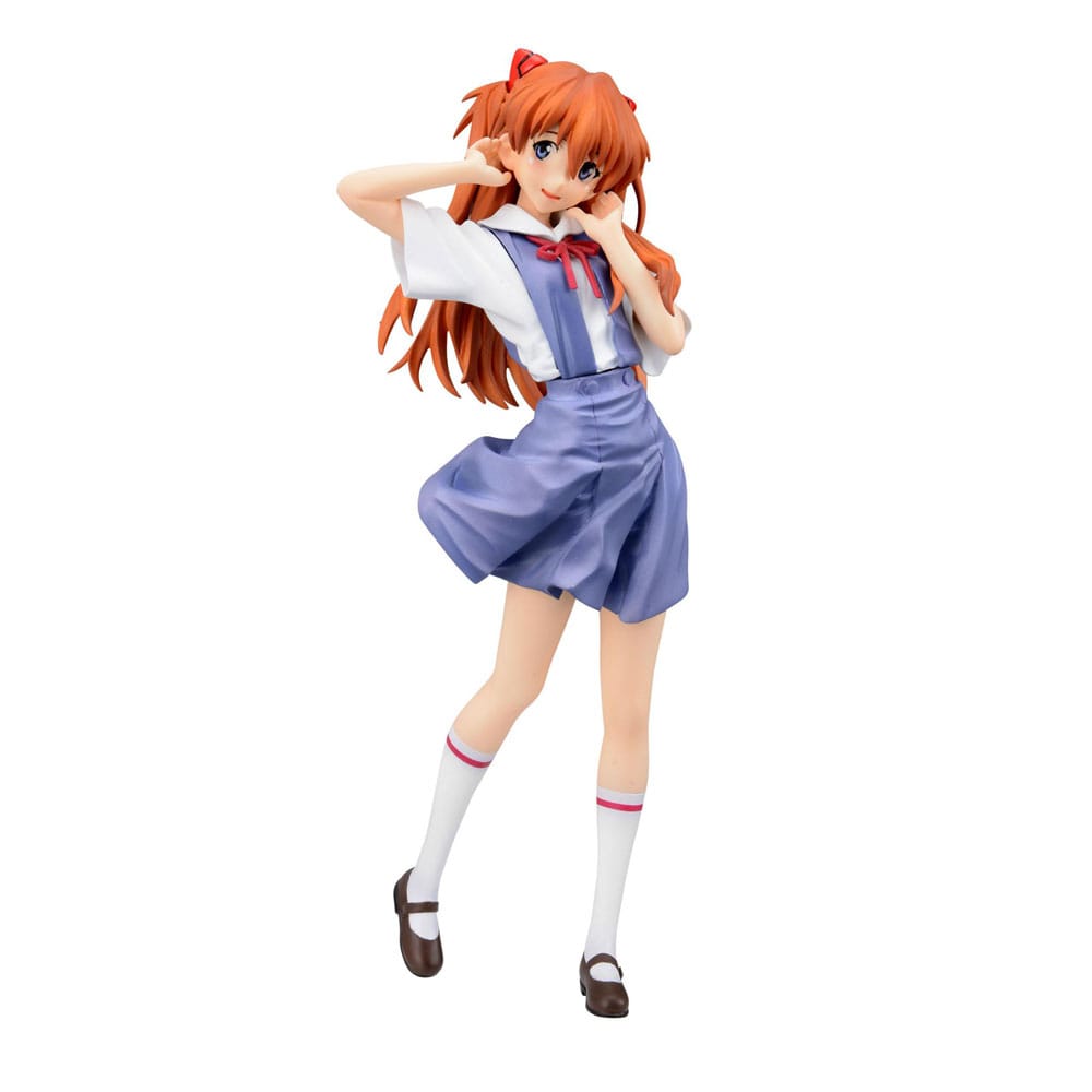 Neon Genesis Evangelion XStellar PVC Figur Asuka Uniform Ver. 21 cm Sega