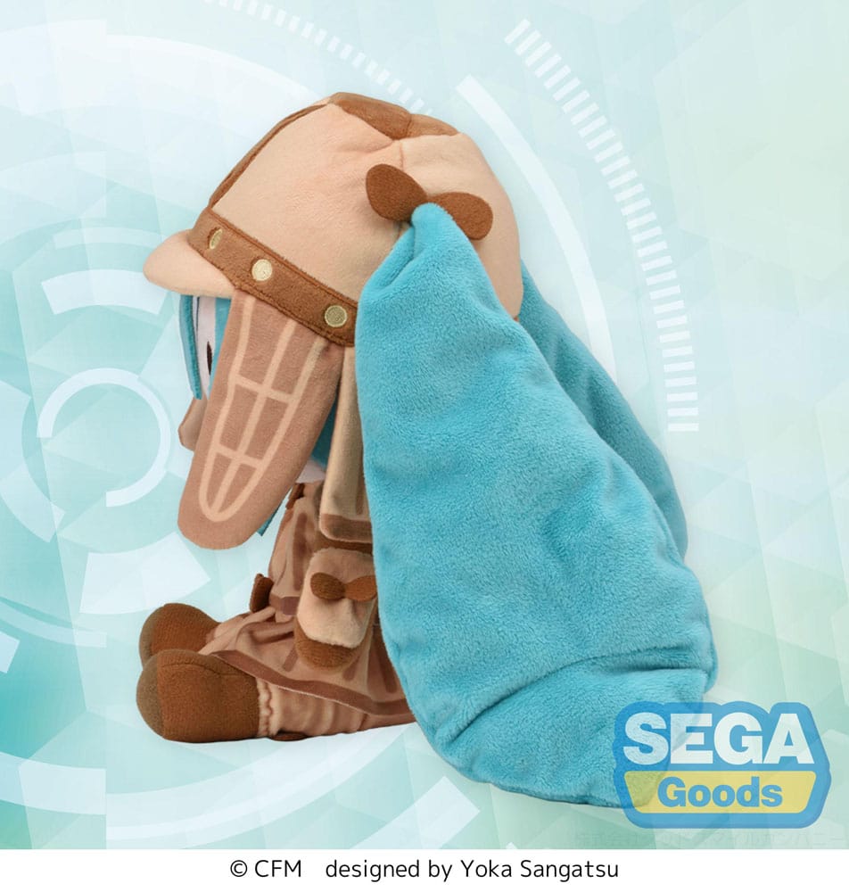 Character Vocal Series 01: Hatsune Miku Fuwa Petit gosedjur Haniwa M 20 cm Sega