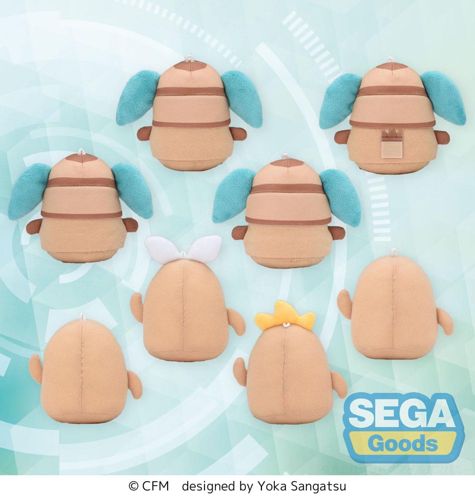 Piapro Characters Hatsune Miku Series Fuwa Petit Gosedjur Nyckelrings Haniwa 10 cm Blind Box Assortment (8) Good Smile Company