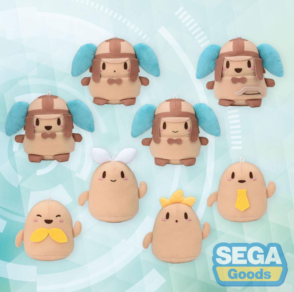 Piapro Characters Hatsune Miku Series Fuwa Petit Gosedjur Nyckelrings Haniwa 10 cm Blind Box Assortment (8) Good Smile Company