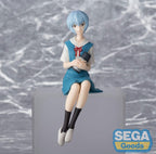 Rebuild of Evangelion PM Perching PVC Figur Rei Ayanami - 14 cm Sega