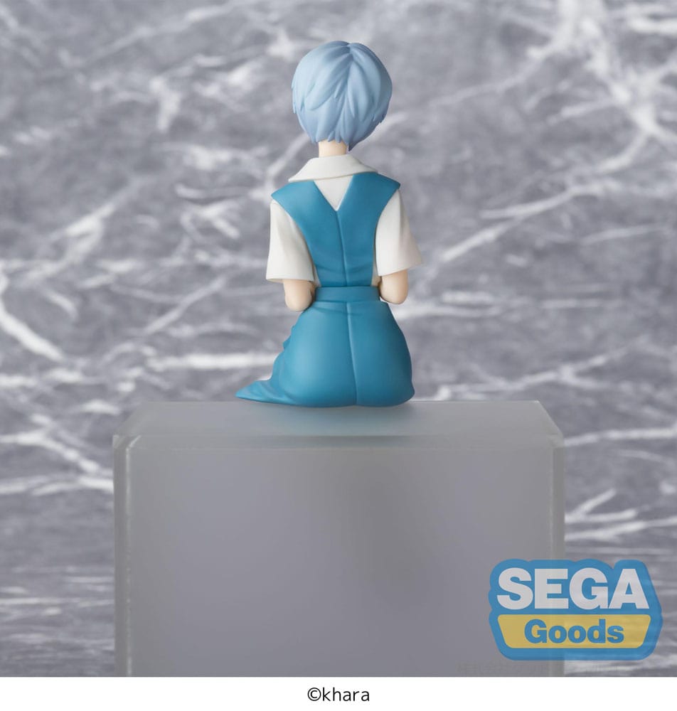 Rebuild of Evangelion PM Perching PVC Figur Rei Ayanami - 14 cm Sega