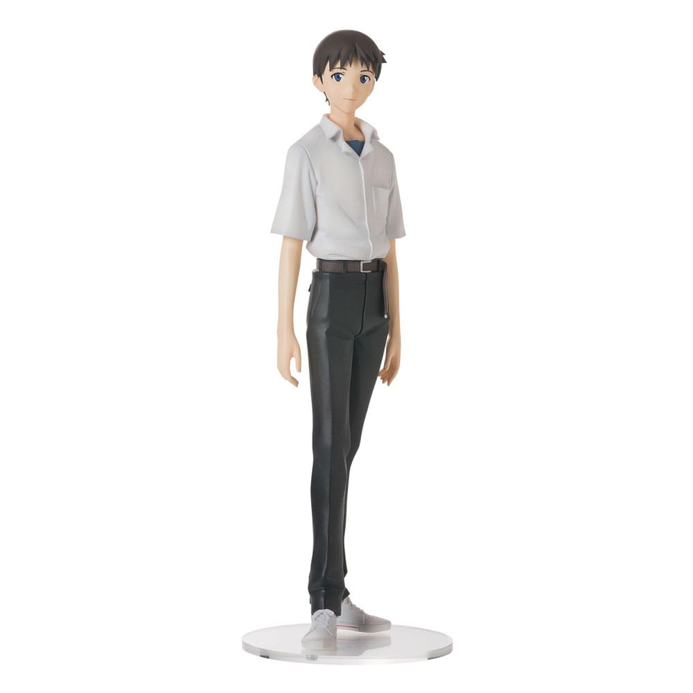 Rebuild of Evangelion High Premium PVC Figur Shinji Ikari Uniform Ver. - 22 cm Sega
