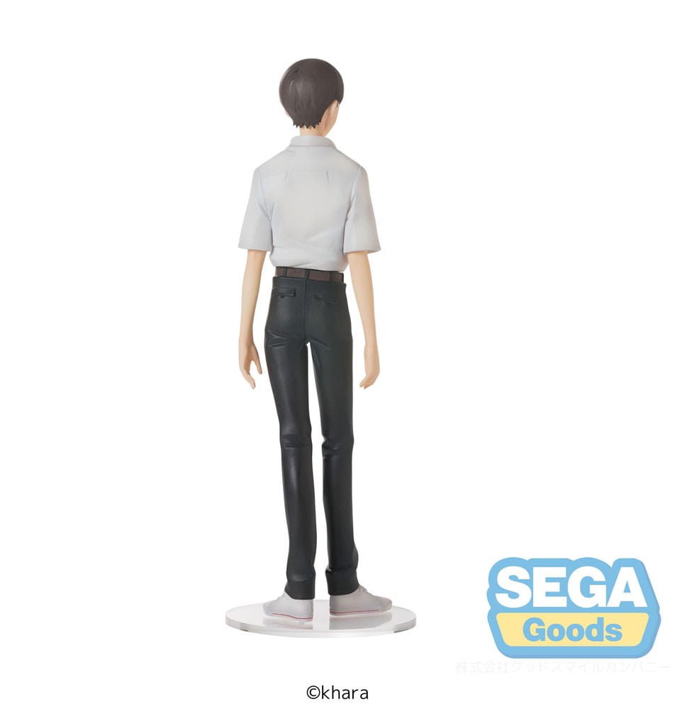 Rebuild of Evangelion High Premium PVC Figur Shinji Ikari Uniform Ver. - 22 cm Sega