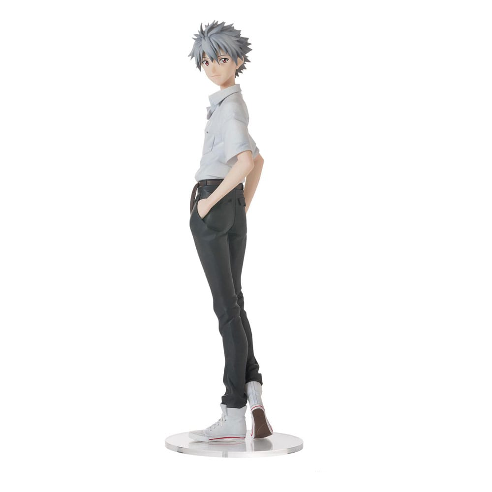 Rebuild of Evangelion High Premium PVC Figur Kaworu Nagisa Uniform Ver. 22 cm Sega