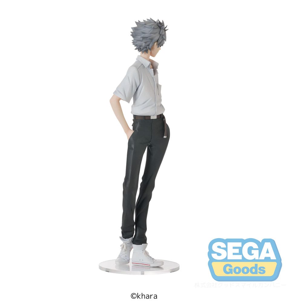 Rebuild of Evangelion High Premium PVC Figur Kaworu Nagisa Uniform Ver. 22 cm Sega
