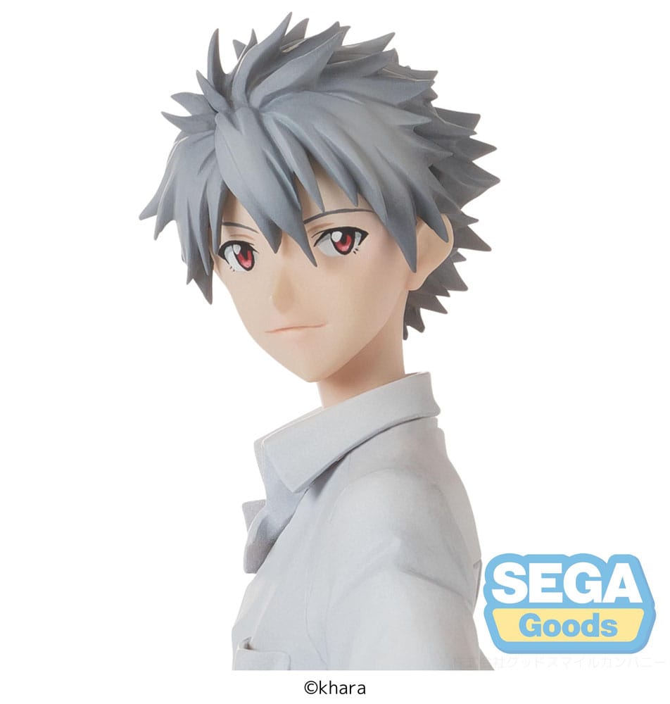 Rebuild of Evangelion High Premium PVC Figur Kaworu Nagisa Uniform Ver. 22 cm Sega