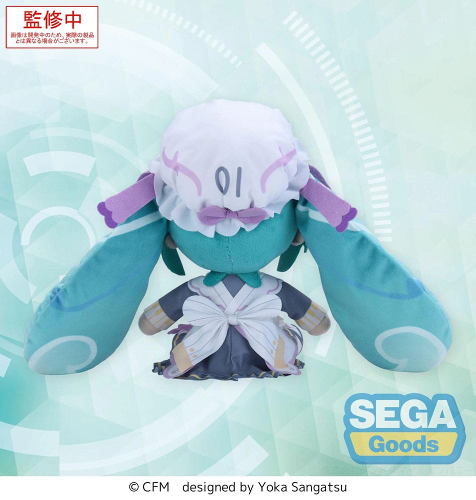 Character Vocal Series 01: Hatsune Miku Fuwa Petit gosedjur - Klassisk Tjänarinna M 24 cm Sega