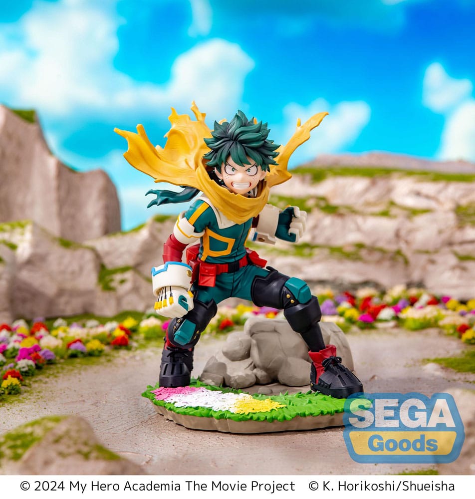My Hero Academia: You're Next XrossLink PVC Figur Izuku Midoriya 14 cm Sega