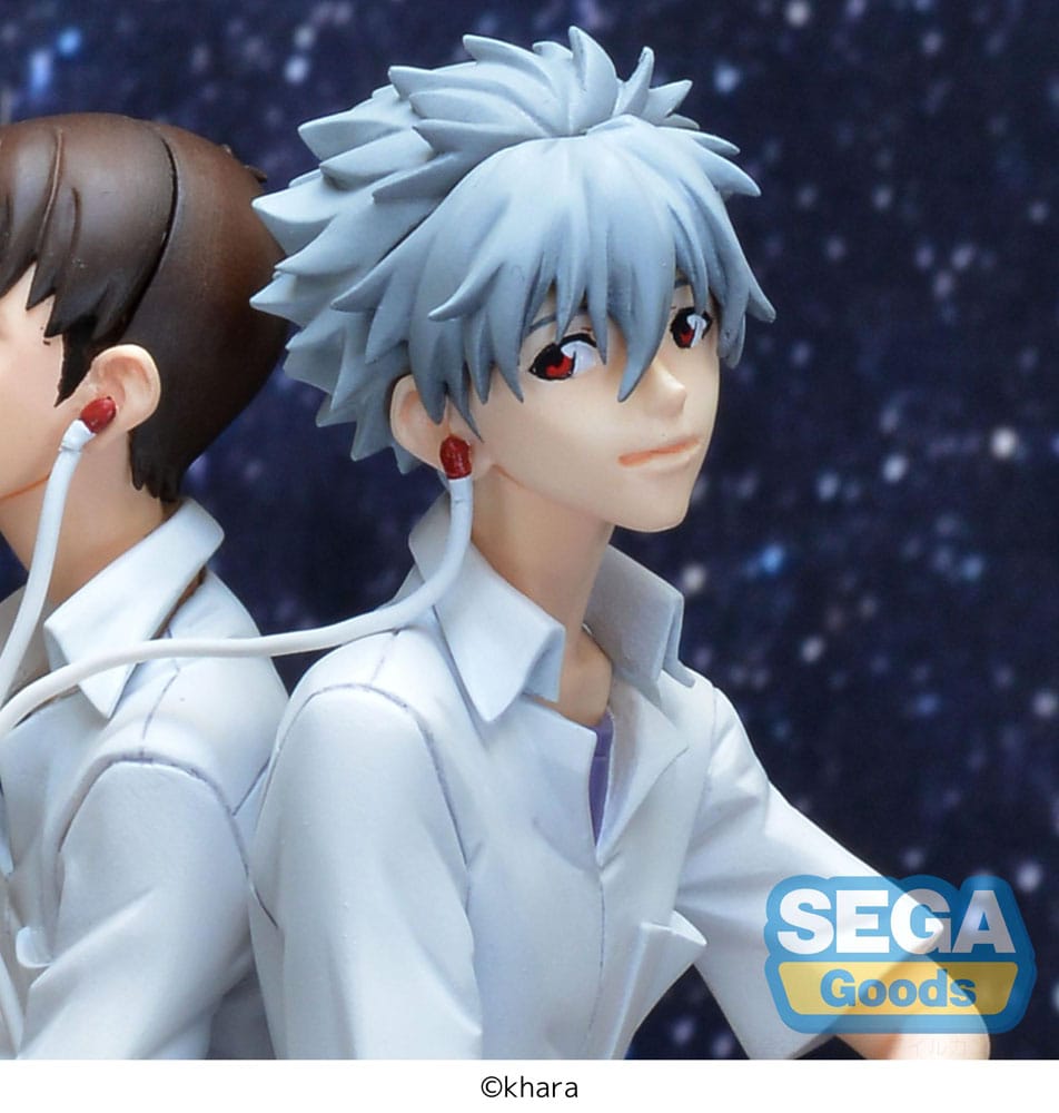 Rebuild of Evangelion Luminasta PVC Figur Shinji & Kaworu - Evangelion: New Theatrical Edition Kaworu Ver. 17 cm Sega