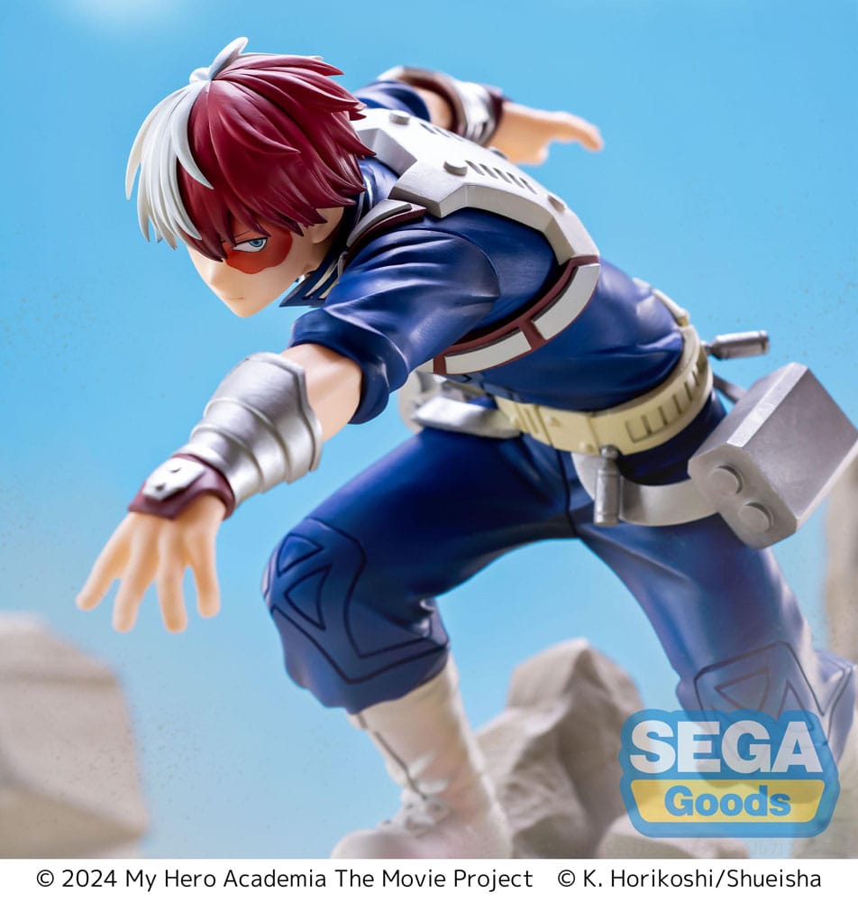 My Hero Academia: You're Next Xross Link Anime PVC Figur Shoto Todoroki 12 cm Sega