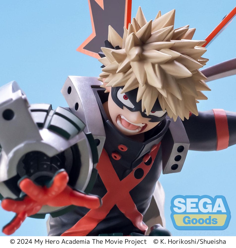 My Hero Academia: Du är Nästa Xross Link Anime PVC Figur Katsuki Bakugo 18 cm Sega