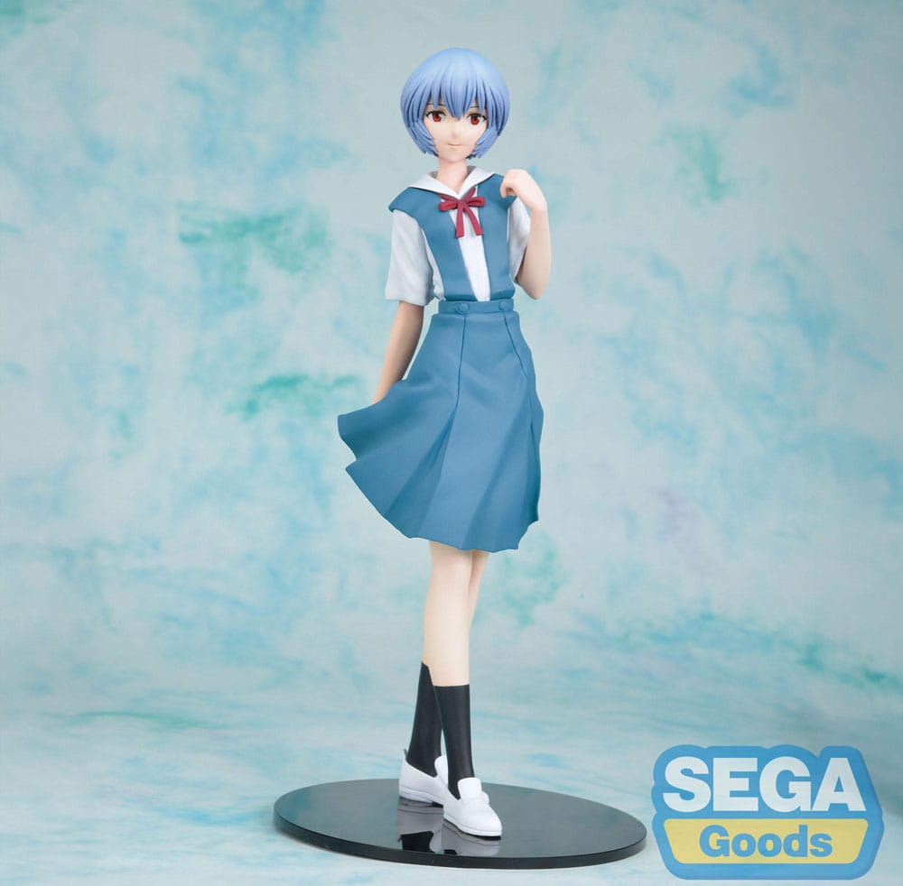 Rebuild of Evangelion High Premium PVC Figur Rei Uniform Ver. - Evangelion: New Theatrical Edition 20 cm Sega