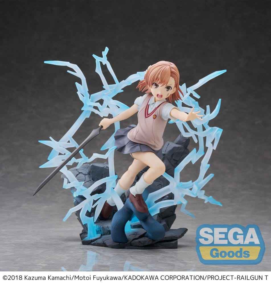 A Certain Scientific Railgun T FIGURIZMa PVC-figur Mikoto Misaka 23 cm