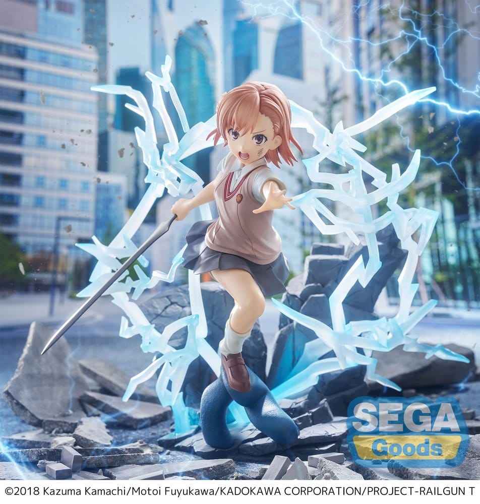A Certain Scientific Railgun T FIGURIZMa PVC-figur Mikoto Misaka 23 cm