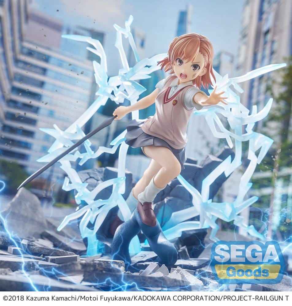 A Certain Scientific Railgun T FIGURIZMa PVC-figur Mikoto Misaka 23 cm