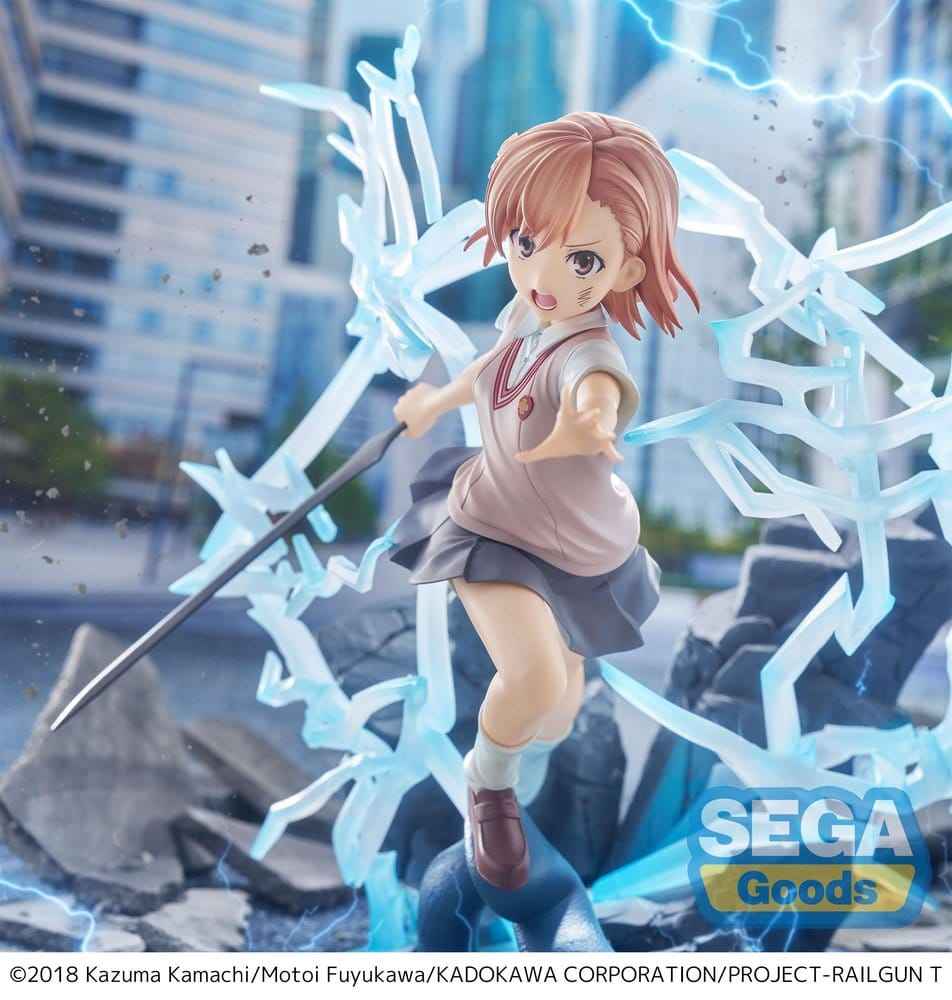 A Certain Scientific Railgun T FIGURIZMa PVC-figur Mikoto Misaka 23 cm