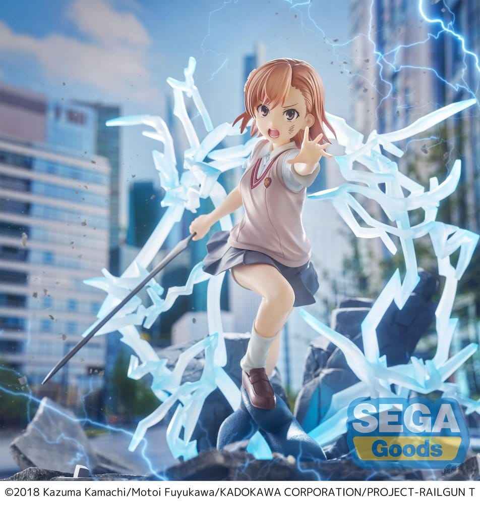 A Certain Scientific Railgun T FIGURIZMa PVC-figur Mikoto Misaka 23 cm