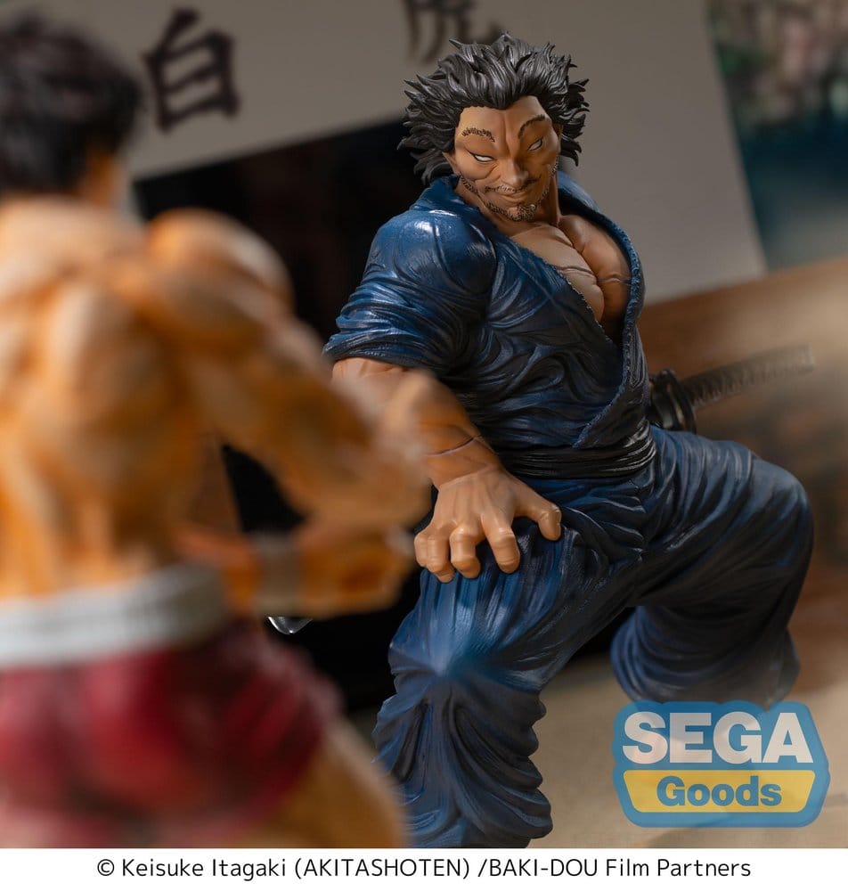 Baki-Dou Luminasta PVC-figur Musashi Miyamoto 17 cm