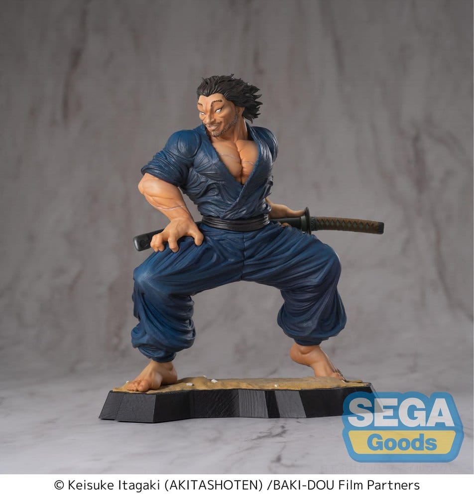 Baki-Dou Luminasta PVC-figur Musashi Miyamoto 17 cm
