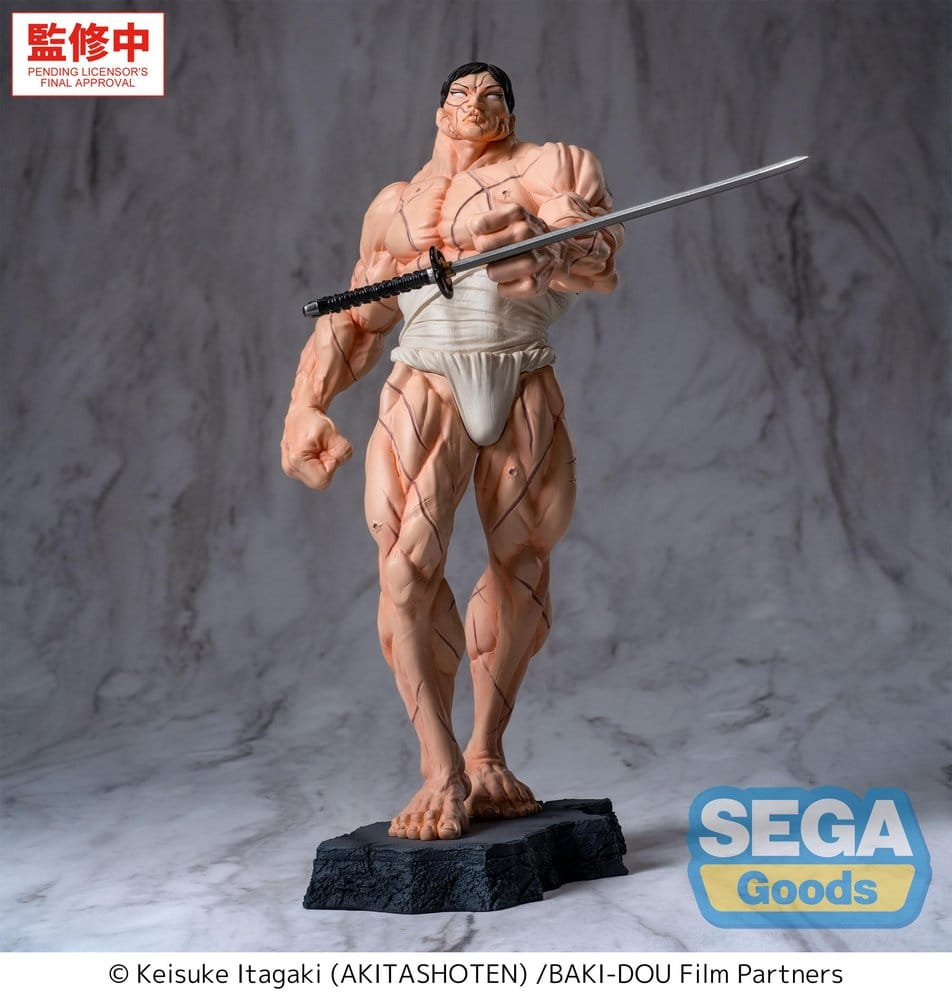 Baki-Dou Luminasta PVC-figur Kaoru Hanayama 23 cm