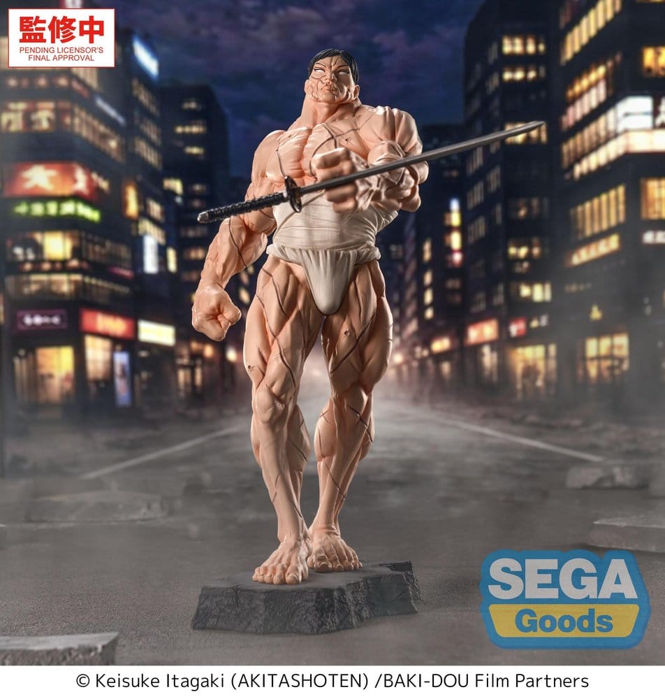Baki-Dou Luminasta PVC-figur Kaoru Hanayama 23 cm