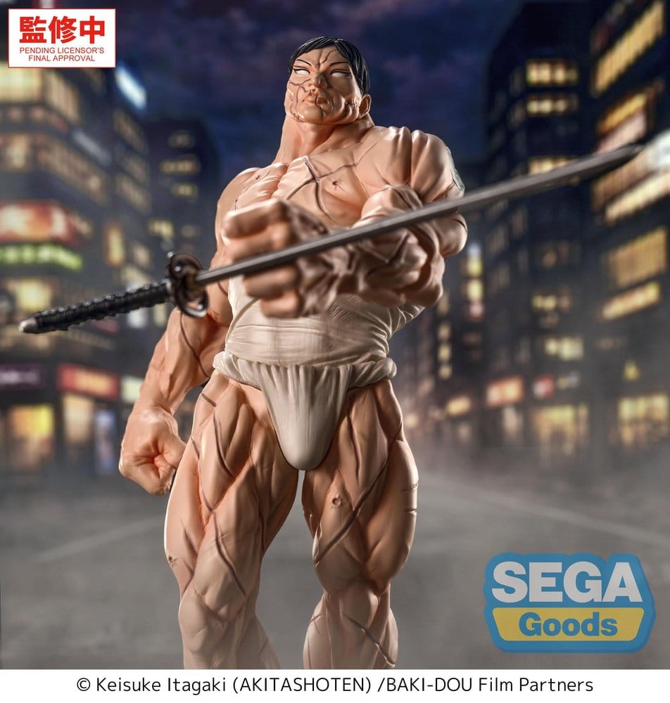 Baki-Dou Luminasta PVC-figur Kaoru Hanayama 23 cm