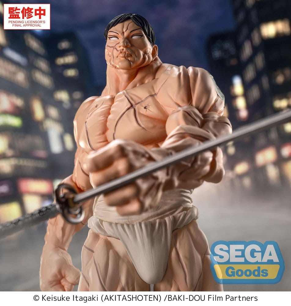 Baki-Dou Luminasta PVC-figur Kaoru Hanayama 23 cm