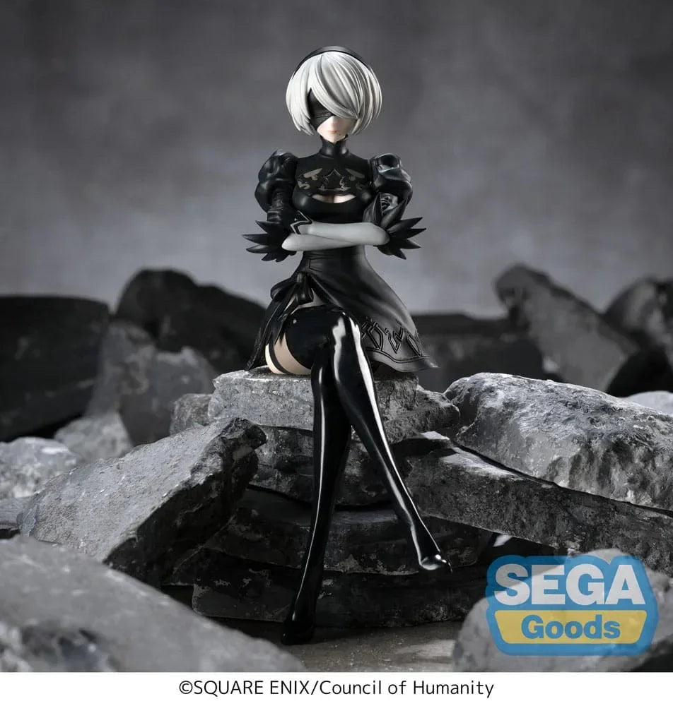 NieR:Automata Ver1.1a PM Perching PVC Figur 2B - 13 cm Sega
