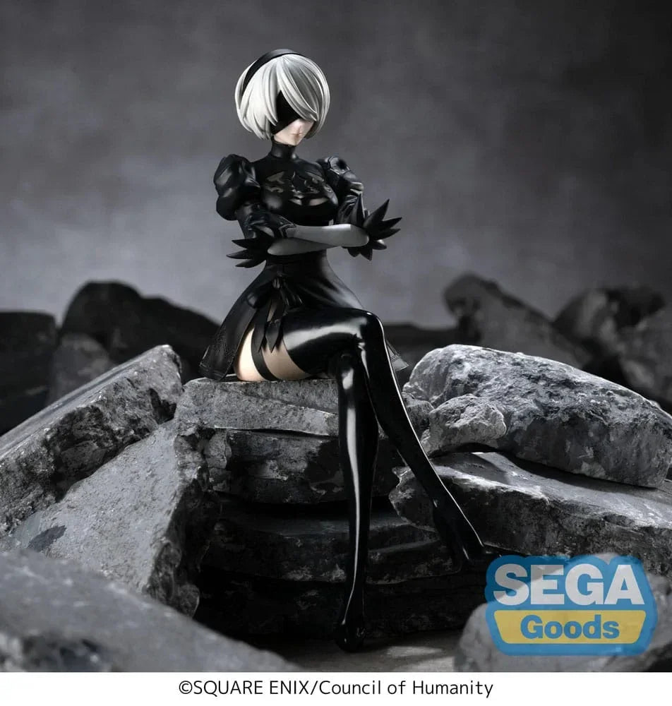 NieR:Automata Ver1.1a PM Perching PVC Figur 2B - 13 cm Sega