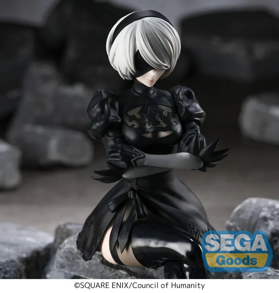 NieR:Automata Ver1.1a PM Perching PVC Figur 2B - 13 cm Sega